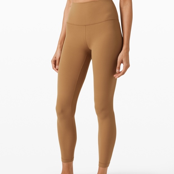 lululemon athletica Pants - nwt lululemon align pant 25” in saddle brown